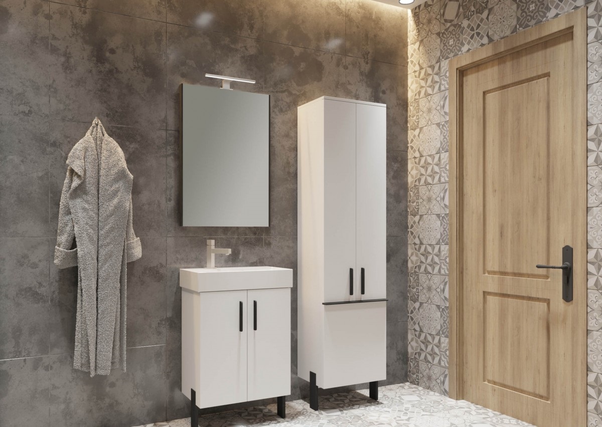 Шкафчик с умывальником Manhattan Mh-65 черный Juventa - Зображення 164743122-d262b.jpg