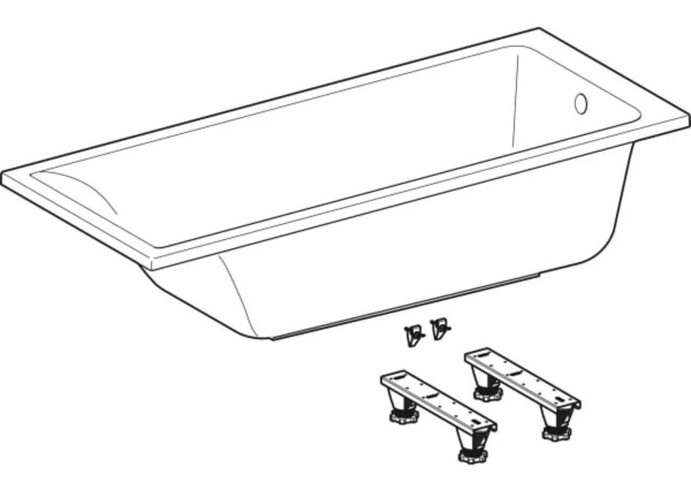 Ванна прямокутна з ніжками Selnova Square 170x75 554.385.01.1 Geberit - Зображення 164743657-bbd47.jpg