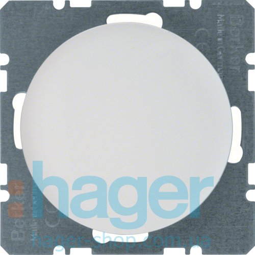 Заглушка Berker R1-R3-R8 Полярно-Білий 10092089 Hager - Зображення 164743764-3d3bf.jpg