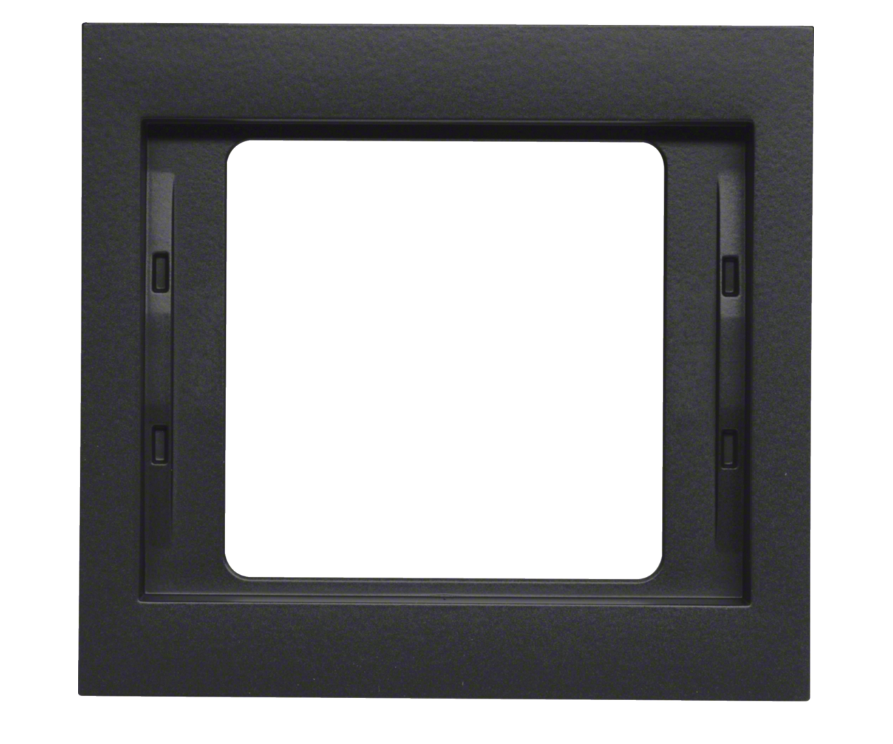 Рамка 1-местная Berker K1 Антрацит 13137006 Hager - Зображення