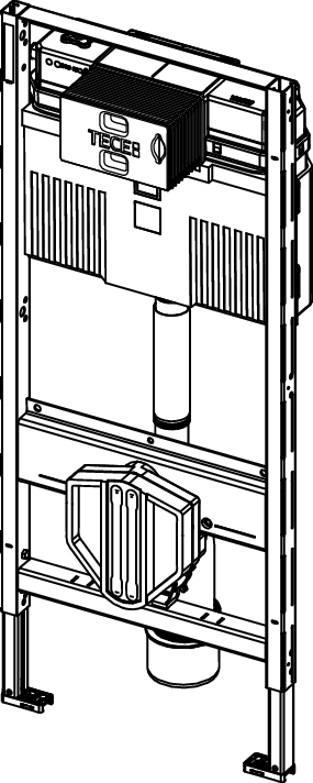 Інсталяція для унітаза TECEprofil 9300302 TECE - Зображення 164747507-ac73d.png