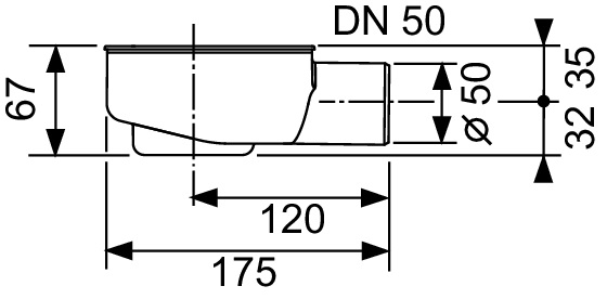 Сифон для душового каналу TECEdrainline DN 50 Tece - Зображення 164747524-ef467.jpg