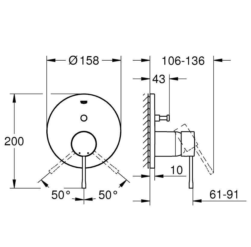 Змішувач Essence 24058GN1 Grohe - Зображення 164748293-a9e2d.jpg