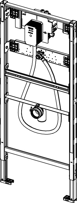 Інсталяція для пісуара TECEprofil з клапаном змиву U2 TECE - Зображення 164748609-f7fde.jpg