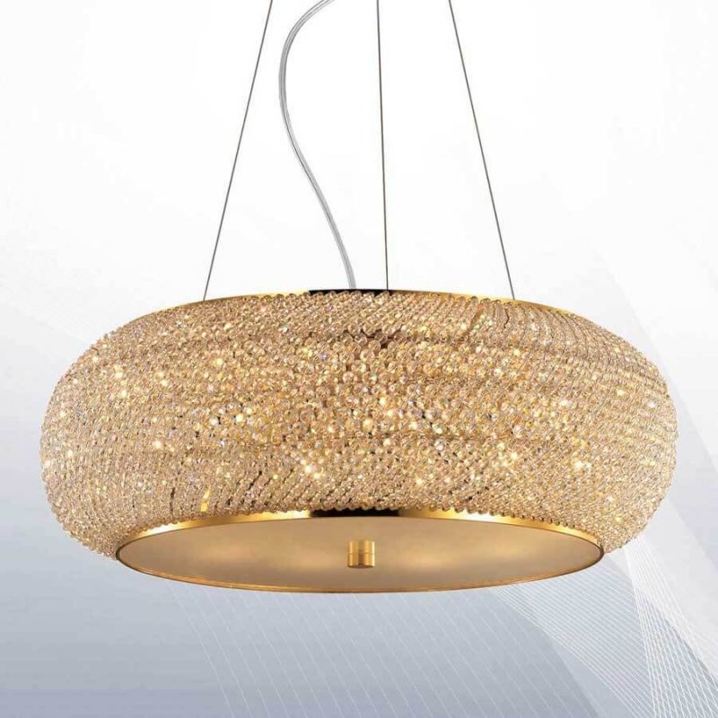 Люстра PASHA' SP14 ORO (164984), IDEAL LUX - Зображення