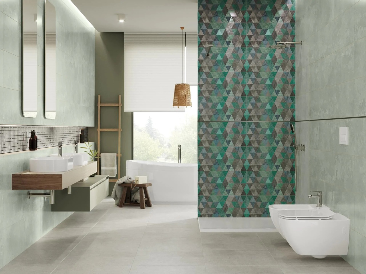 Декор DCR58-1 Tokyo Triangle RECT 300x600 Ceramika Color - Зображення 165175632-02d70.jpg