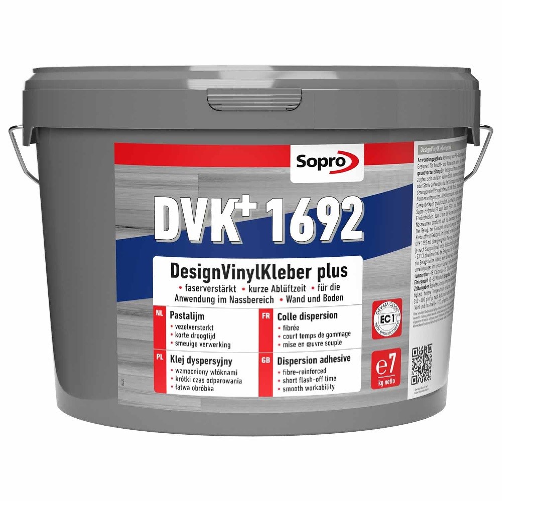 Клей для вінілової підлоги Sopro DVK плюс 1692 (7 кг) - Зображення