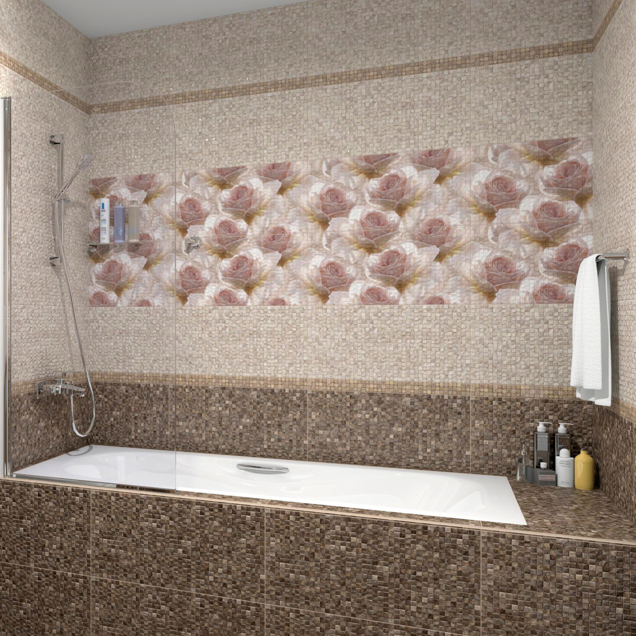 Плитка стінова Royal Garden Brown 297×600x9 Opoczno - Зображення 165697-38eea.jpg