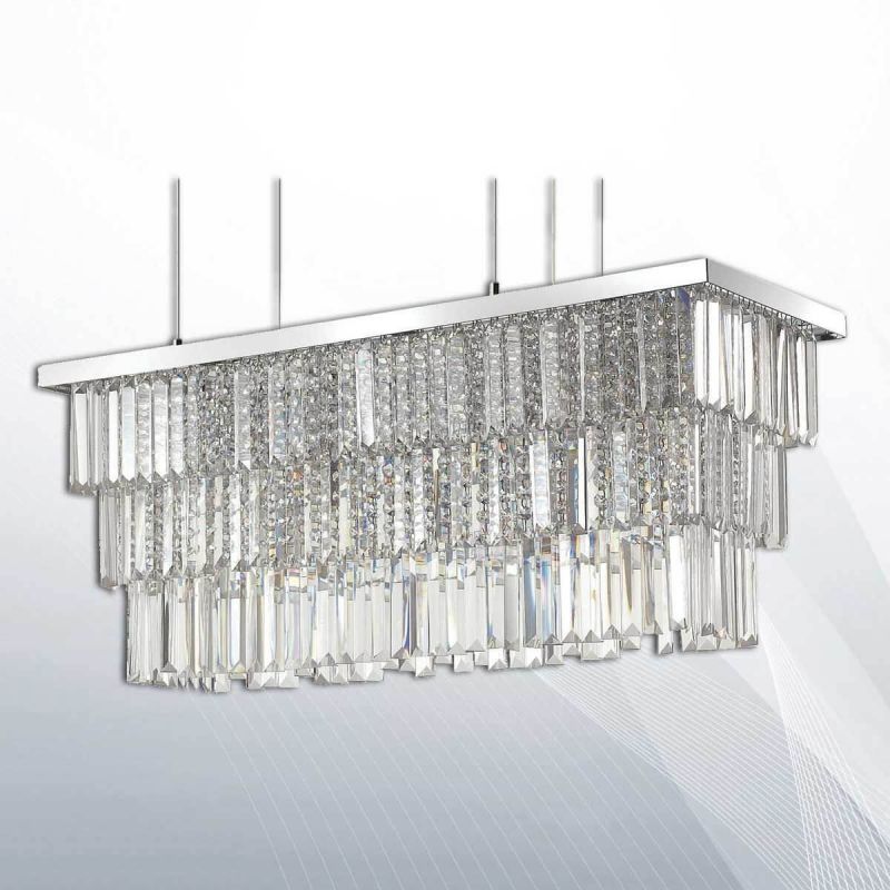 Люстра MARTINEZ SP6 CROMO (166322), IDEAL LUX - Зображення