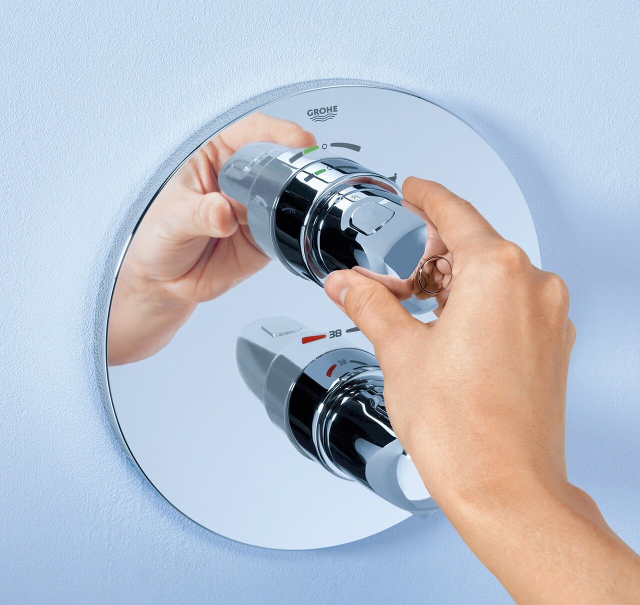 Змішувач Grohtherm 1000 New 19986000 Grohe - Зображення 166509733-0309d.jpg