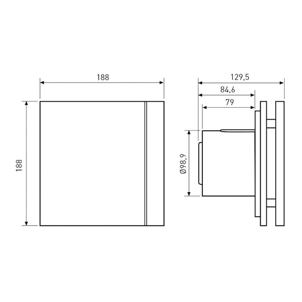 Вентилятор витяжний Silent Design 100 CHZ 5210602000 Soler&Palau - Зображення 166591680-3b5fa.jpg