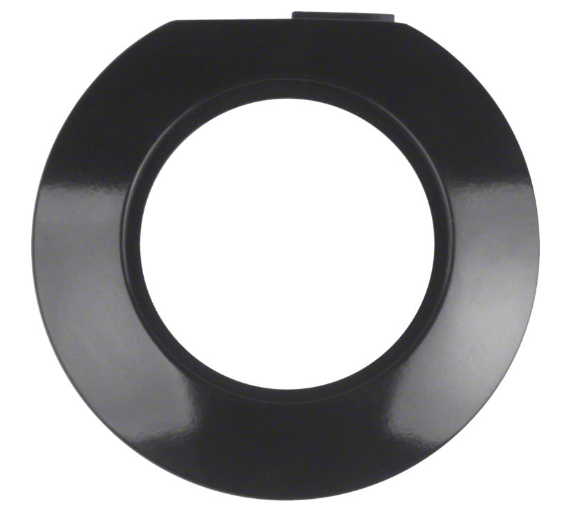 Рамка 1-місна Berker  Чорний 138141 Hager - Зображення