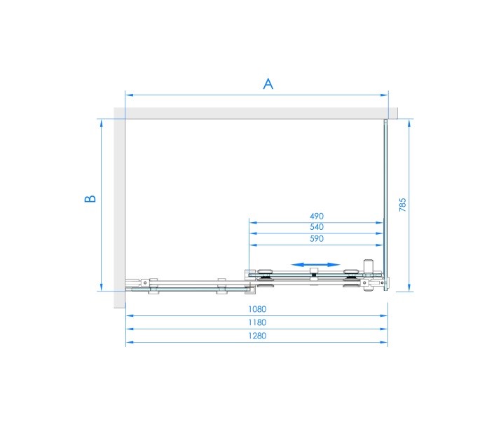 Душова кабіна Milda 90х120х200 BRASTA - Зображення 166762552-7f2e1.jpg