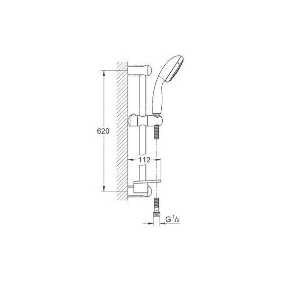 Душовий набір Tempesta 100 27927000 Grohe - Зображення 166763186-94312.jpg