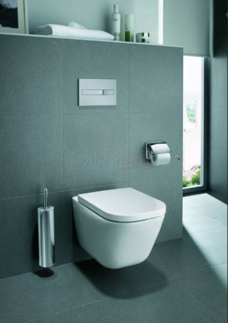 Унитаз подвесной Gap Rimless с крышкой soft-close (А34H47C000), Roca - Зображення 166921-f6173.jpg