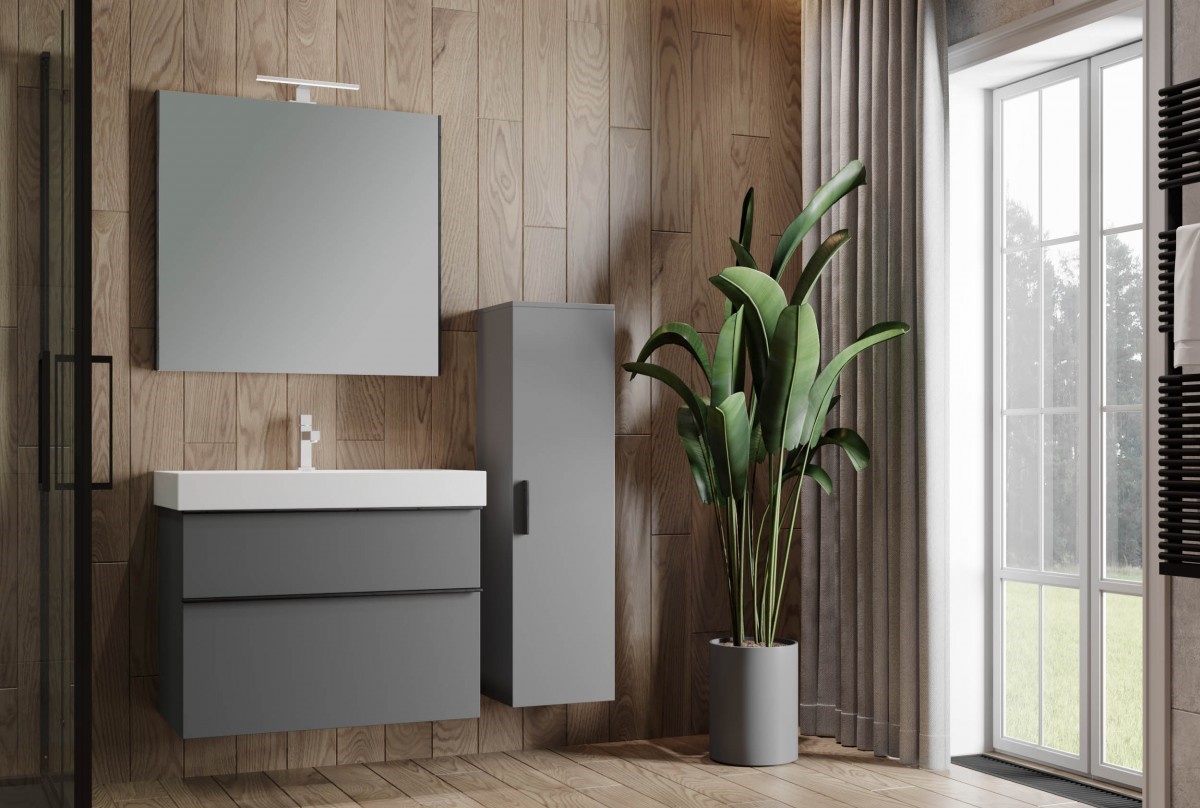 Шафка з умивальником Manhattan Mh-85 сірий Juventa - Зображення 166934089-4353b.jpg