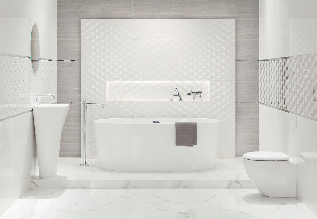 Плитка стінова Senza White 298x748x10 Tubadzin - Зображення 167017-c6684.jpg