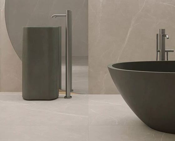 Плитка керамогранітна Ritual Taupe SZKL RECT MAT 898x898 Paradyz - Зображення 167052724-bb28f.jpg