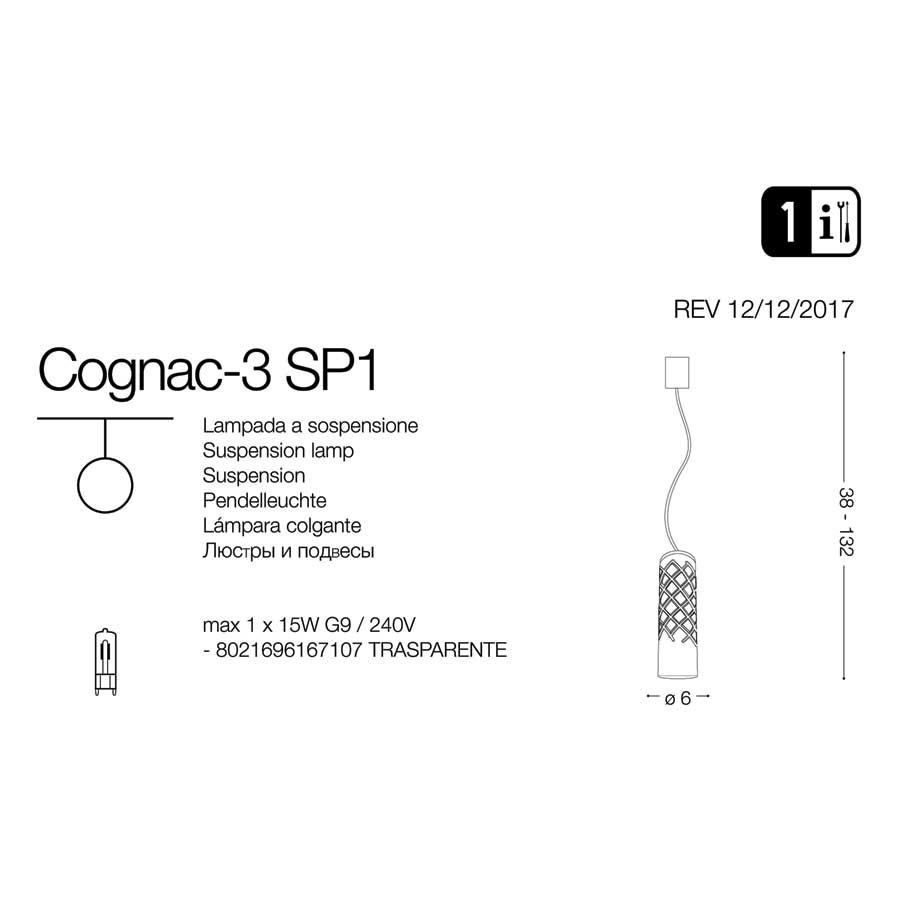 Люстра COGNAC-3 SP1 (167107), IDEAL LUX - Зображення 167107-.jpg