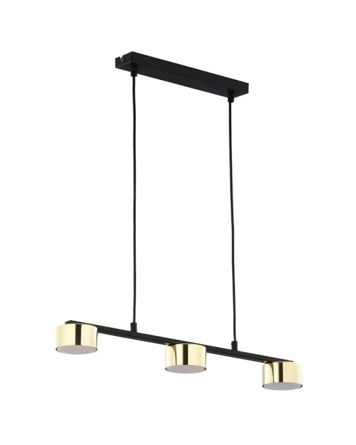 Люстра Dallas Gold-Black 3PL (6093), TK LIGHTING - Зображення