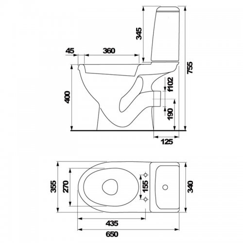 Компакт EKO Е011 з кришкою поліпропілен (CCKZ1008028067), Cersanit - Зображення 167308-34fb5.jpg