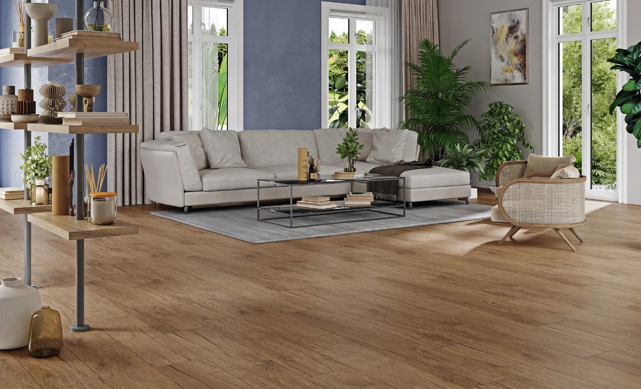Плитка керамогранітна Honeywood Brown RECT MAT 198x1198 Cersanit - Зображення 167480759-b9799.jpg