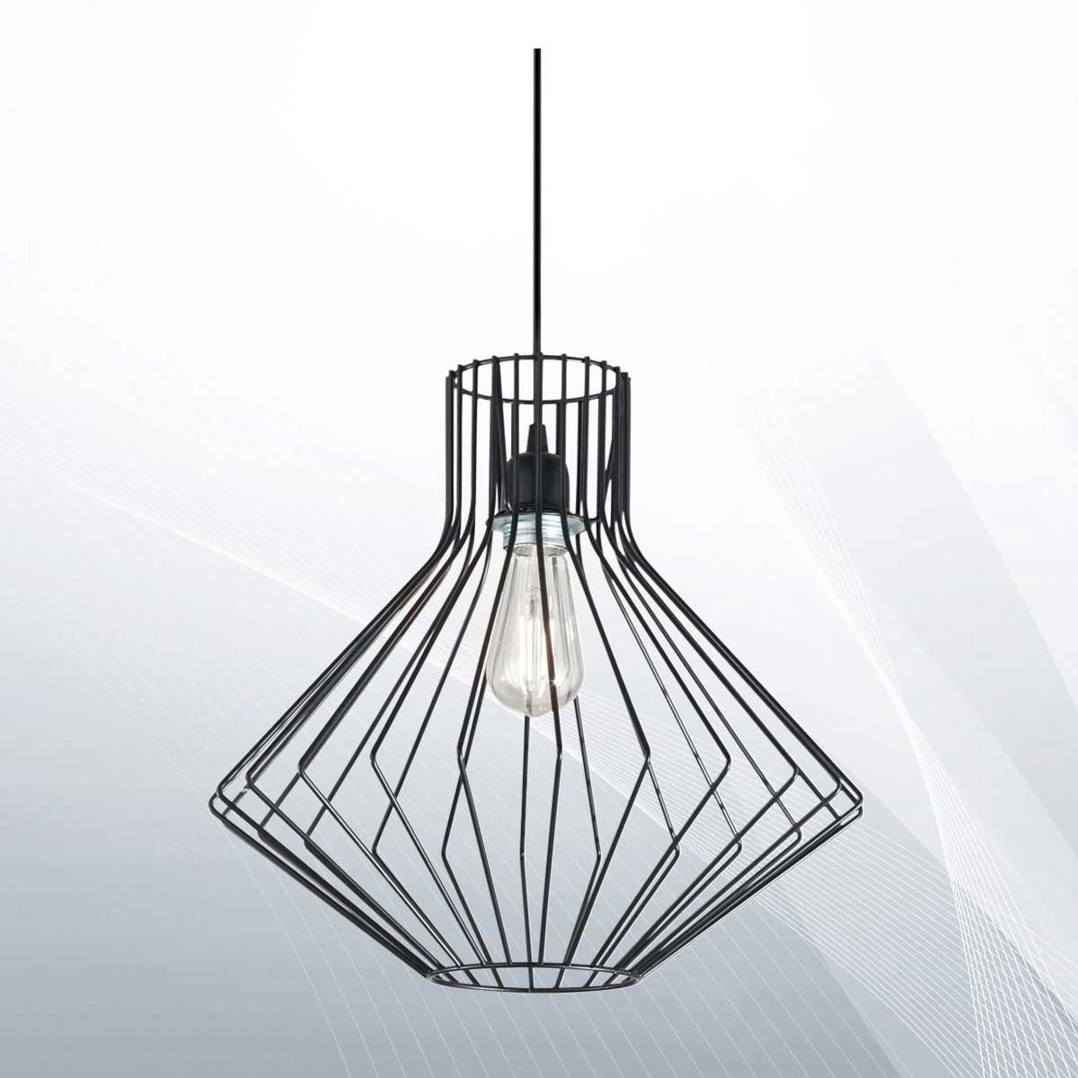 Люстра AMPOLLA-4 SP1 NERO (167497), IDEAL LUX - Зображення