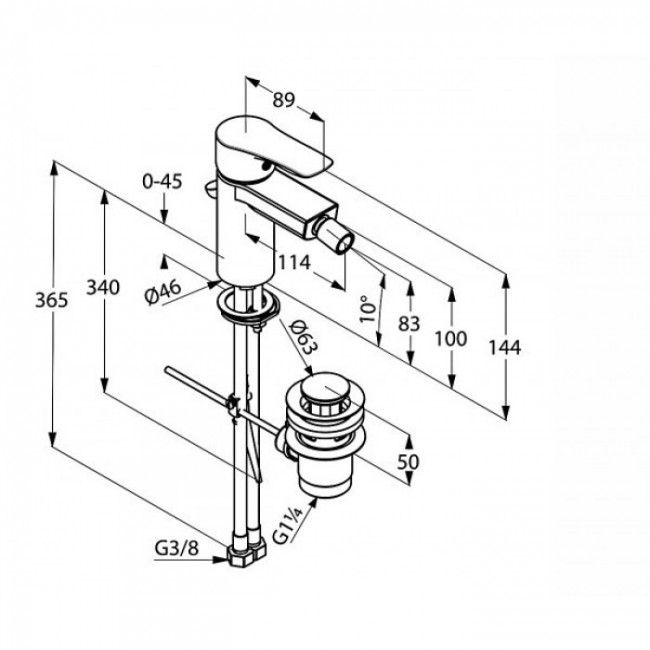 Змішувач для біде TERCIO (384320575), Kludi - Зображення 168055-ae255.jpg