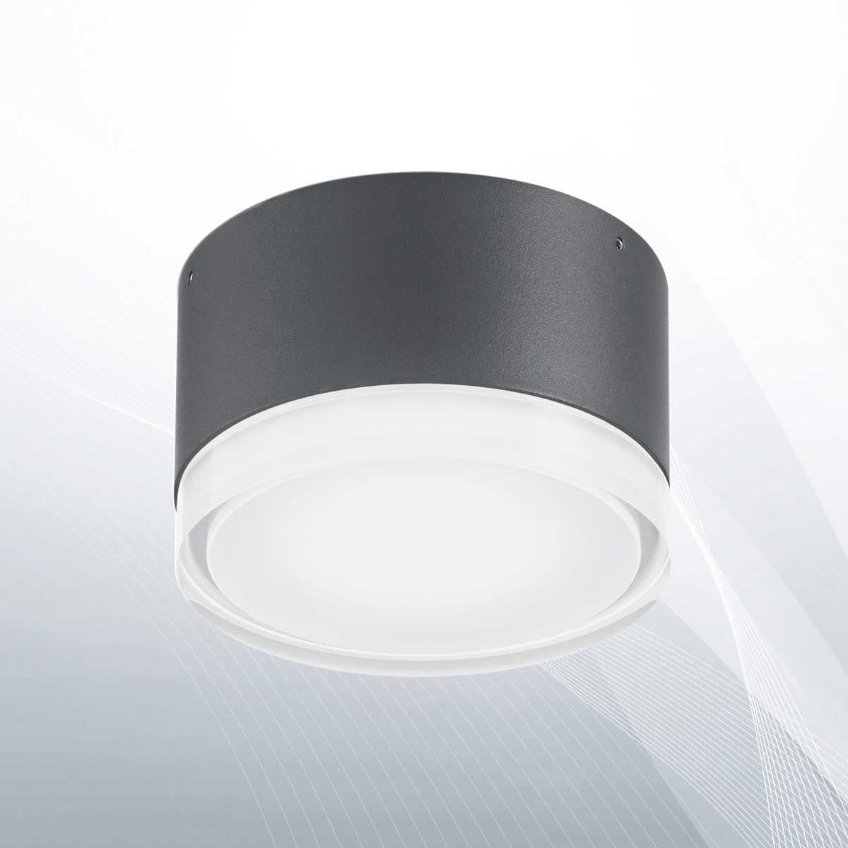 Світильник вуличний URANO PL1 SMALL ANTRACITE (168111), IDEAL LUX - Зображення