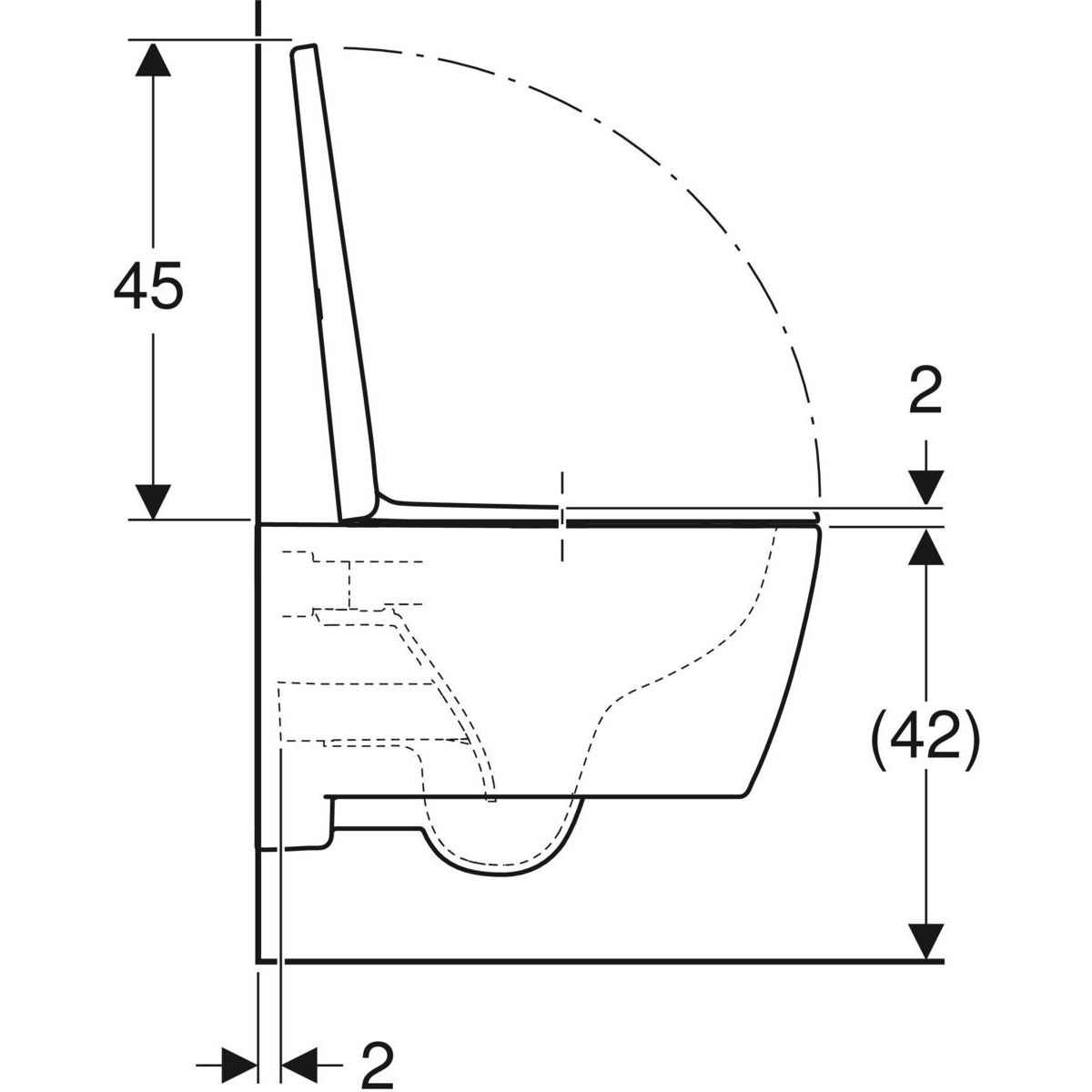 Унітаз підвісний з кришкою soft-close iCon Rimfree 501.664.00.1 Geberit - Зображення 16827241-24c7f.jpg