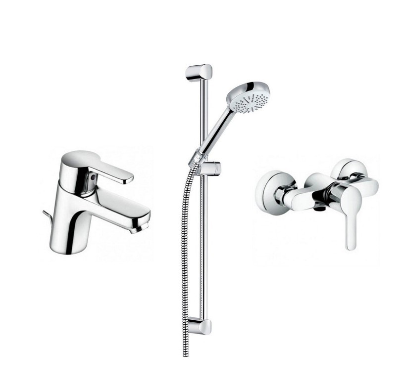 Набір змішувачів 3 в 1 Logo Neo (378450575), Kludi - Зображення 168376-cd056.jpg