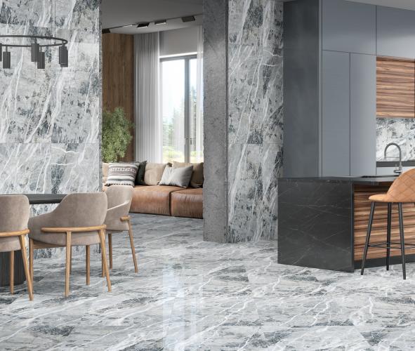 Плитка керамогранитная 6060141072-KL Majestic Темно-серый 600x600 Intercerama - Зображення 168597271-78d0d.jpg