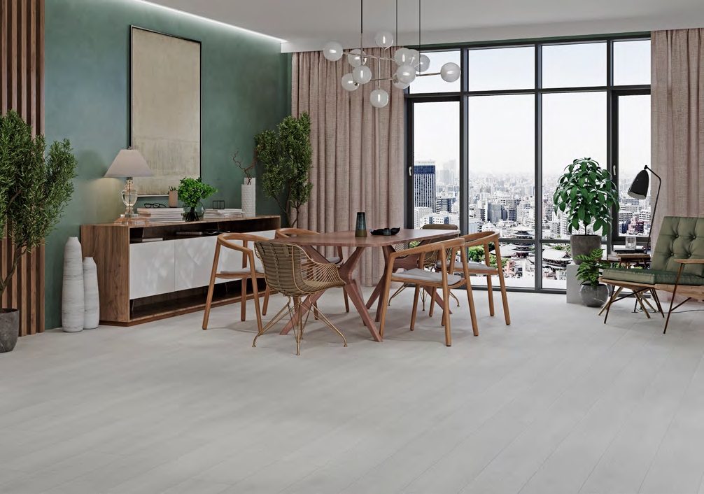 Плитка керамогранітна Elmwood White RECT MAT 198x1198 Cersanit - Зображення 168597466-f0bb2.jpg