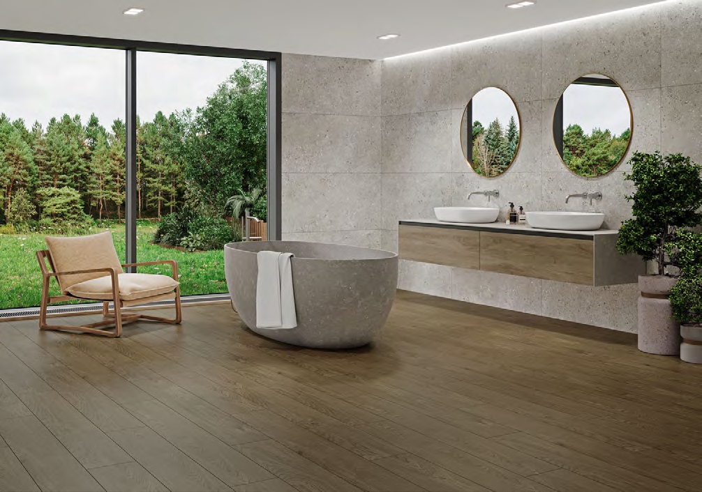 Плитка керамогранітна Emberwood Brown RECT MAT 198x1198 Cersanit - Зображення 168597468-035b5.jpg