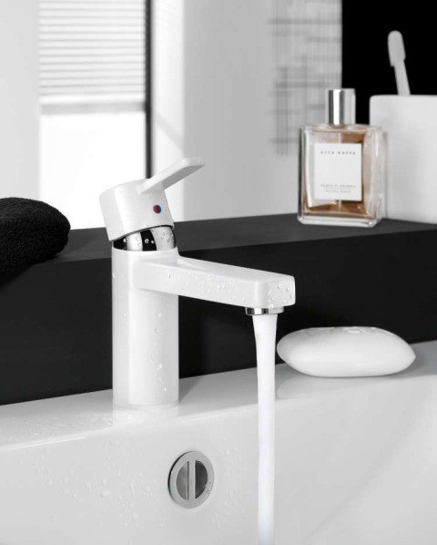 Змішувач для умивальника DN 10 Zenta (382509175) білий, Kludi - Зображення 168810-84114.jpg