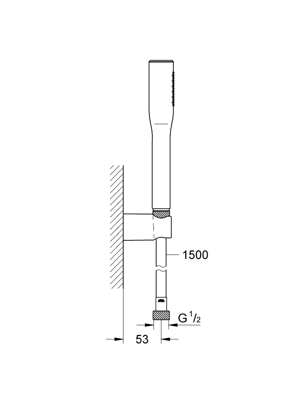 Душовий набір Euphoria Cosmopolitan Stick (27369000), Grohe - Зображення 168898-baedd.jpg