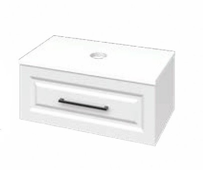 Шафка під умивальник Денвер 80 білий Mirater - Зображення