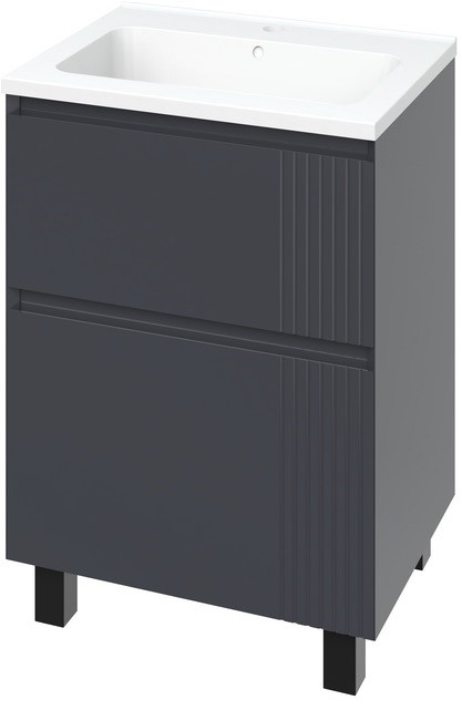 Шафка з умивальником Родео 60 антрацит matt Mirater - Зображення 168932517-2e905.jpg