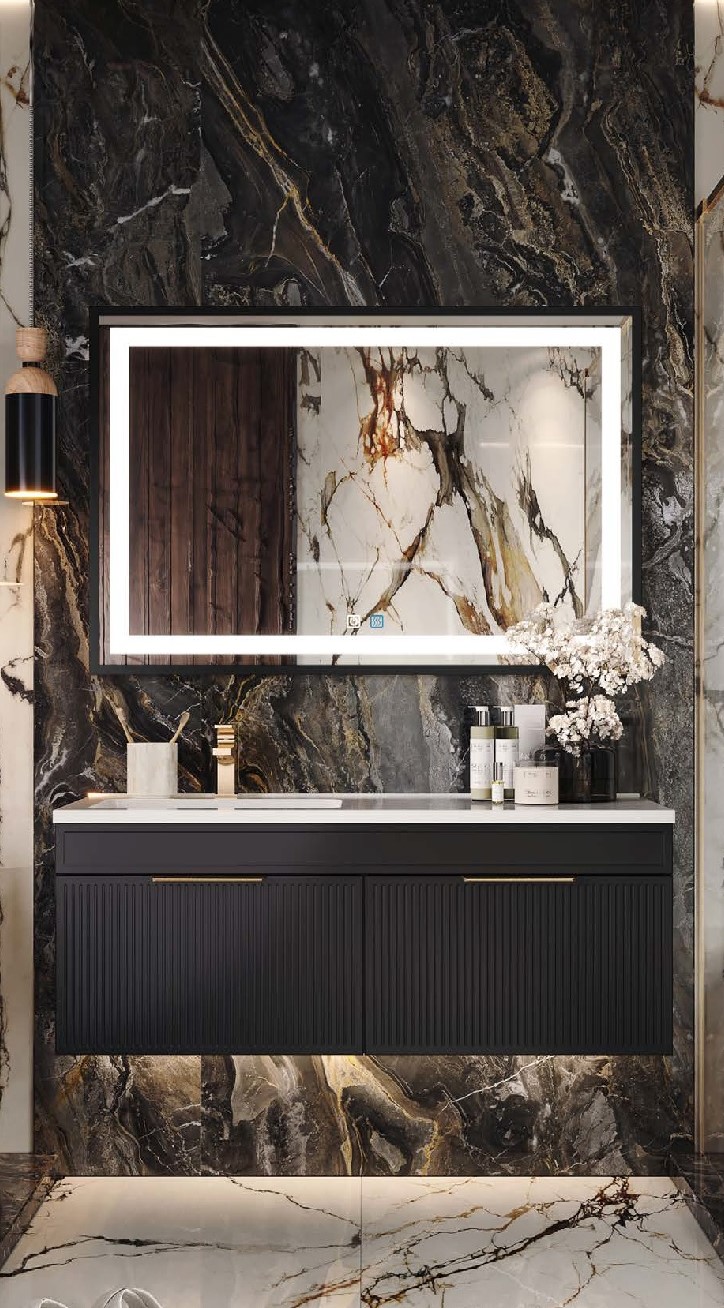 Шафка з умивальником Родео 100 Адель чорний Mirater - Зображення 168932518-e99c9.jpg