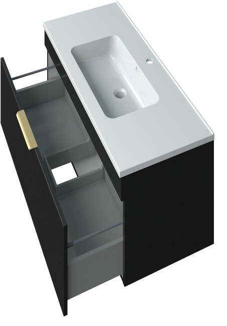 Шафка з умивальником Родео 100 Адель чорний Mirater - Зображення 168932518-f787c.jpg