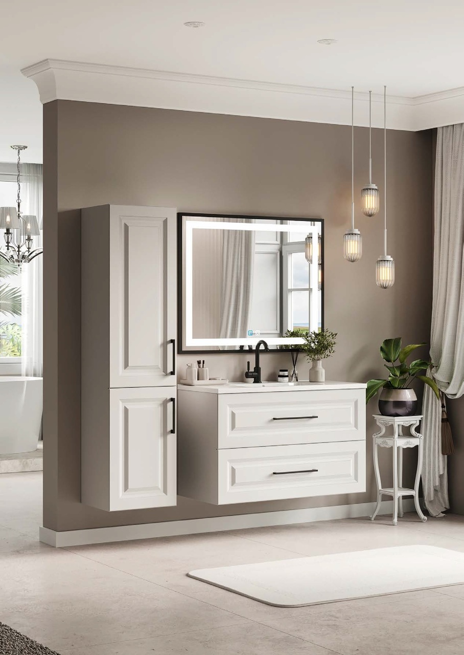 Шкафчик с умывальником Родео 80 Денвер серый Mirater - Зображення 168932520-fd904.jpg