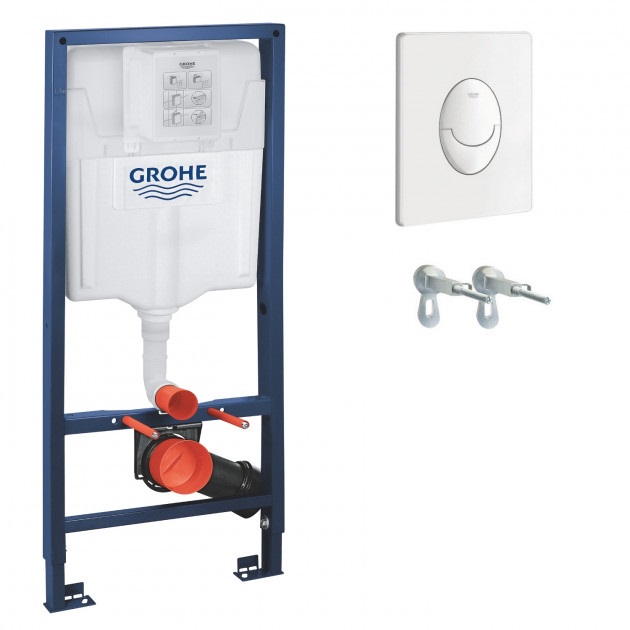 Инсталляция для унитаза 3 в 1 Rapid SL (38722001), Grohe - Зображення