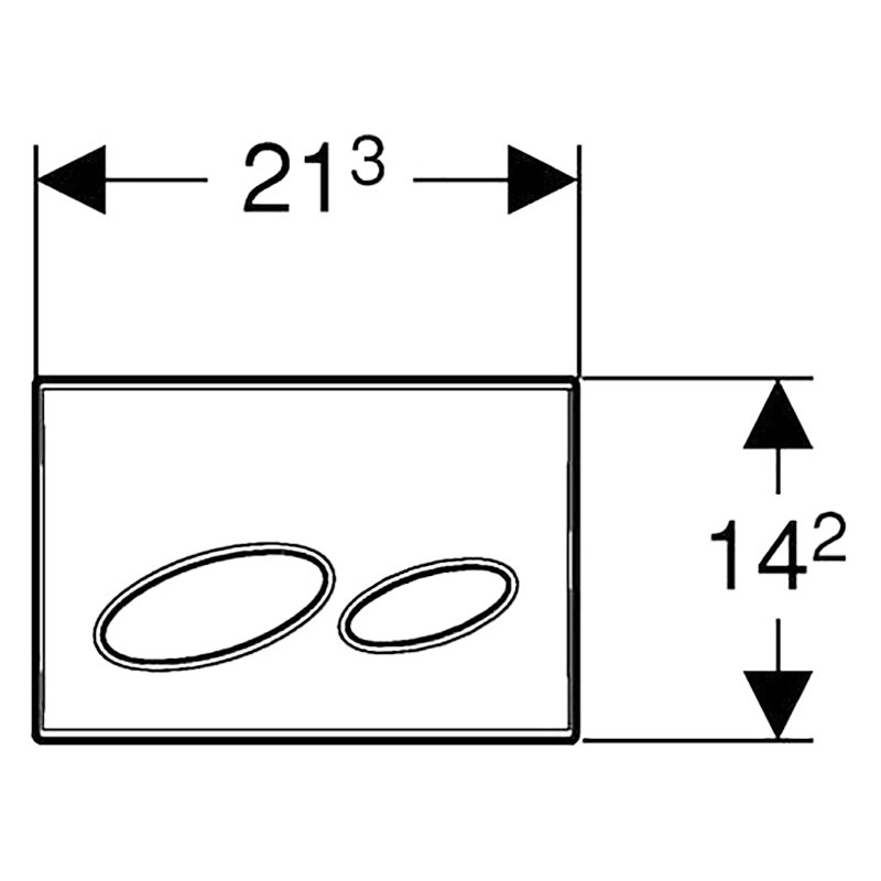 Кнопка зливу Kappa 115.228.11.1 білий Geberit - Зображення 169058175-8e55a.jpg