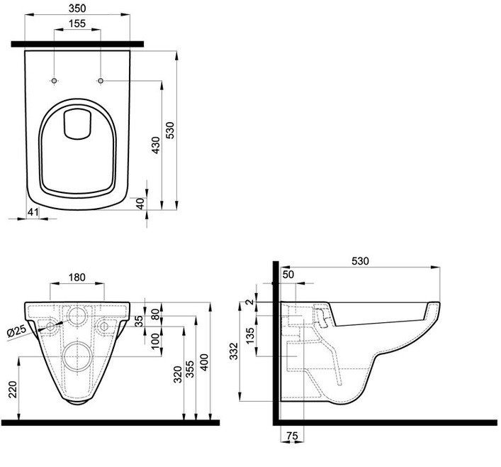 Унітаз підвісний Nova Pro Rimfree M33123000 KOLO - Зображення 169058274-3c6a4.jpg