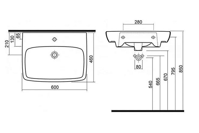 Умывальник Nova Pro M31161000 KOLO - Зображення 169058328-859f4.jpg