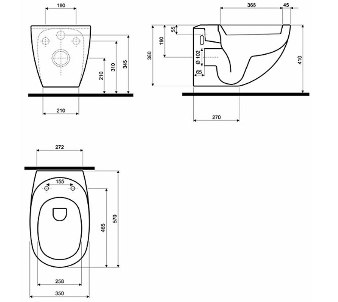 Унитаз подвесной Ego K13102 KOLO - Зображення 169058404-bb204.jpg