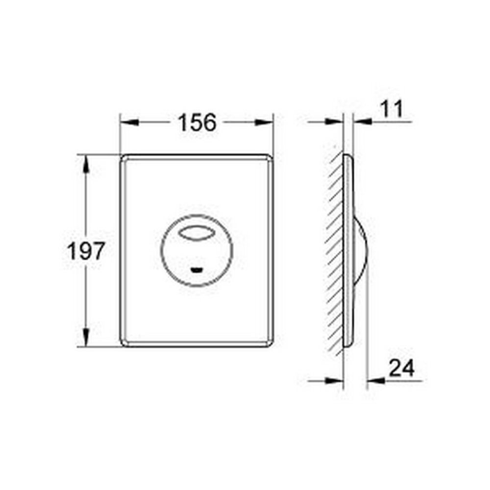Кнопка зливу Skate (38862P00), Grohe - Зображення 169253-e5940.jpeg