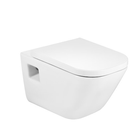 Унітаз підвісний Gap Rimless з кришкою soft-close (А34H478000), Roca - Зображення 169376-8292f.jpeg