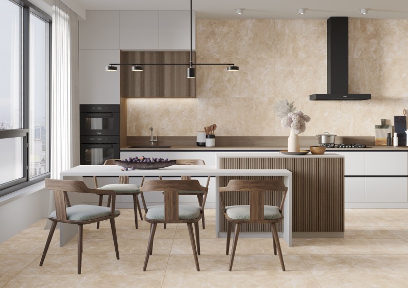 Плитка керамогранітна Rush Beige RECT 597x1197 Ceramika Gres - Зображення 169405339-382f5.jpg