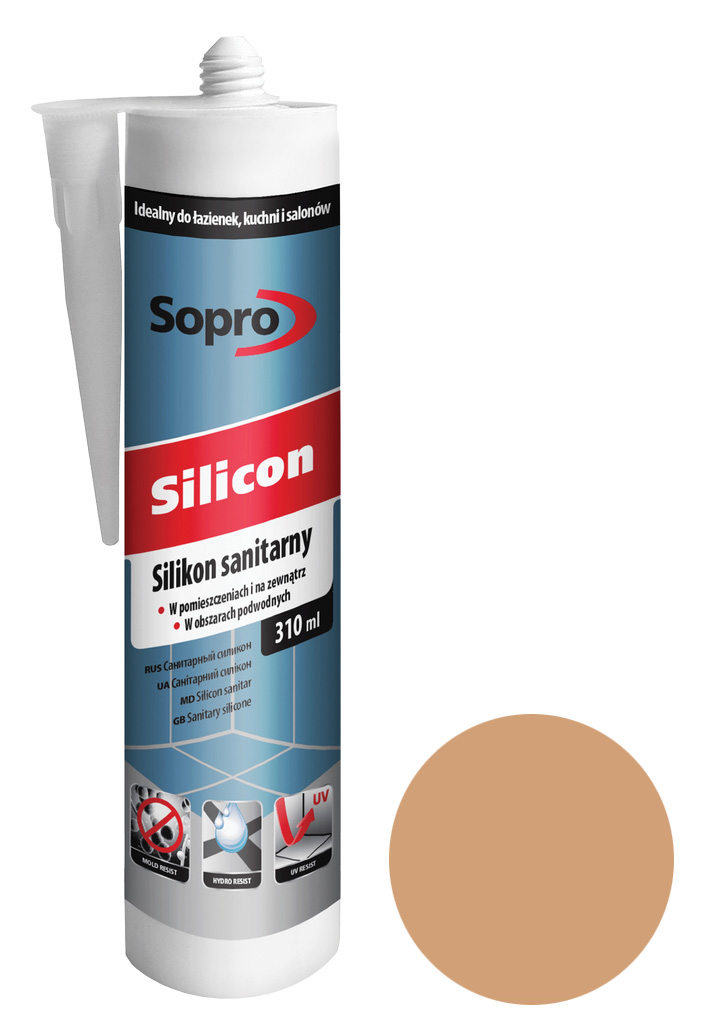 Силікон Sopro Silicon 057 карамель №38 (310 мл) - Зображення